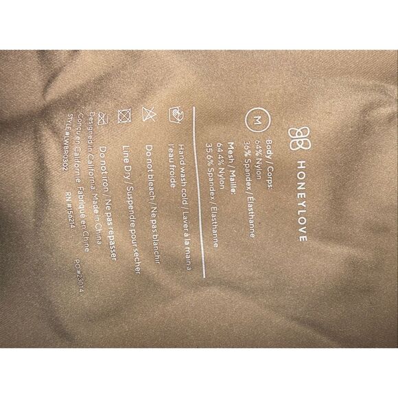 Honeylove nude padded comfort bralette Medium - Picture 3 of 5